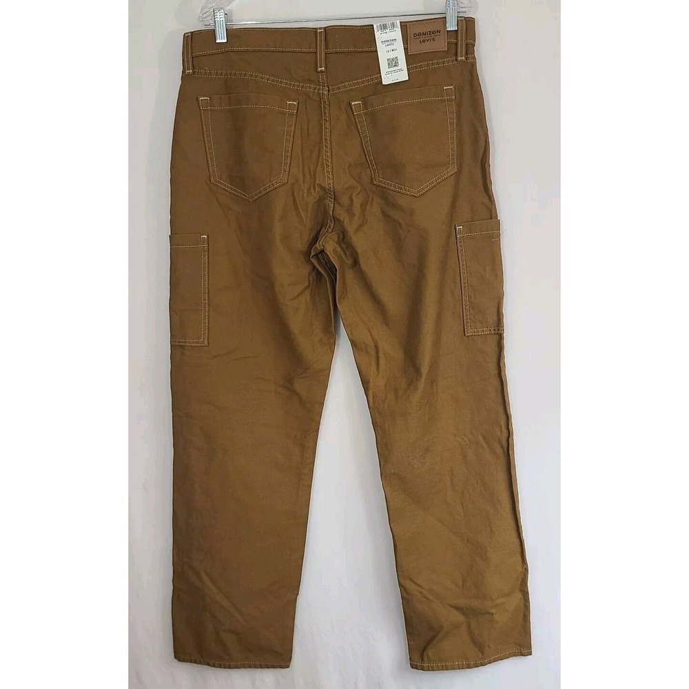 NWT DENIZEN from Levi's Women's Mid Rise Loose Fit Full Straight Jeans   12/W31 - Picture 2 of 5